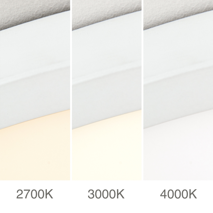 LED stropno svjetlo DISC s mogućnošću prigušivanja LED/46W/230V 2700/3000/4000K pr. 60 cm bijela