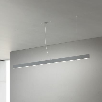 LED stropno/viseće svjetlo 2 u 1 PALKKI LED/38W/230V 3000/4000/5000K siva