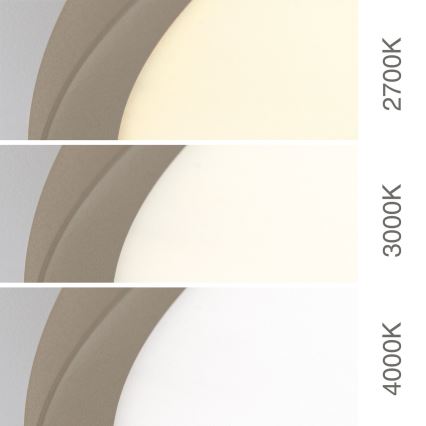 LED stropno svjetlo KANT LED/66W/230V 2700/3000/4000K pr. 80 cm bež