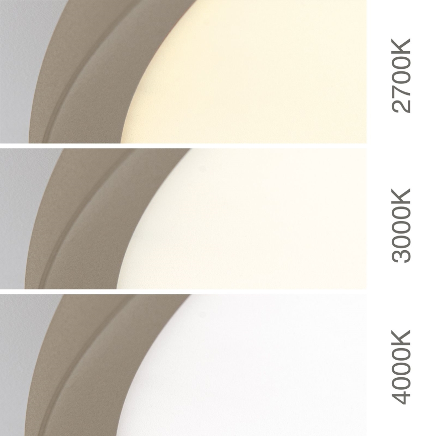 LED stropno svjetlo KANT LED/66W/230V 2700/3000/4000K pr. 80 cm bež