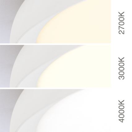 LED stropno svjetlo KANT LED/66W/230V 2700/3200/4000K Ø 80 cm bijelo