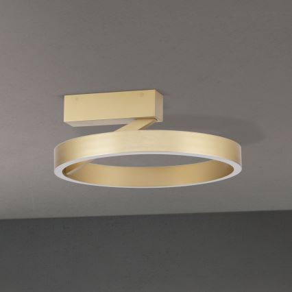 LED stropna svjetiljka KOLK LED/40W/230V 2700/3000/4000K Ø 40 cm zlatna