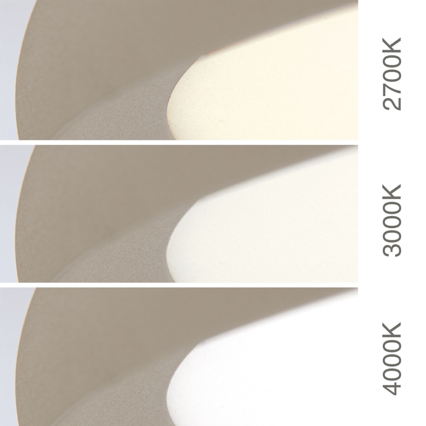 LED stropno svjetlo KANT LED/50W/230V 2700/3200/4000K Ø 60 cm bež