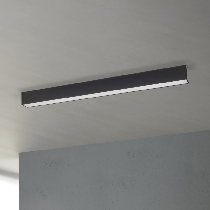 LED stropna/ovjesna svjetiljka 2u1 PALKKI LED/38W/230V 3000/4000/5000K crna