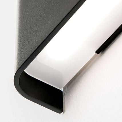 LED zidna svjetiljka ACCENT LED/14W/230V crna