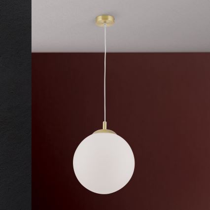 Luster na sajli MADIS 1xE27/60W/230V zlatna