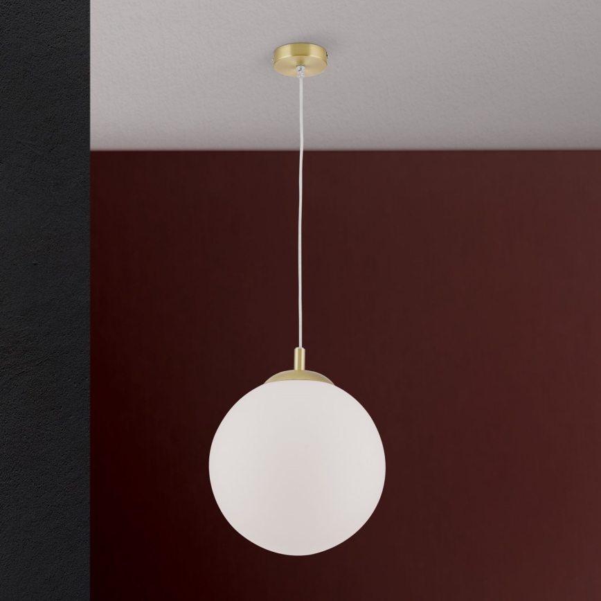 Luster na sajli MADIS 1xE27/60W/230V zlatna