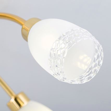 Stropni luster CARLA 5xG9/28W/230V zlatni