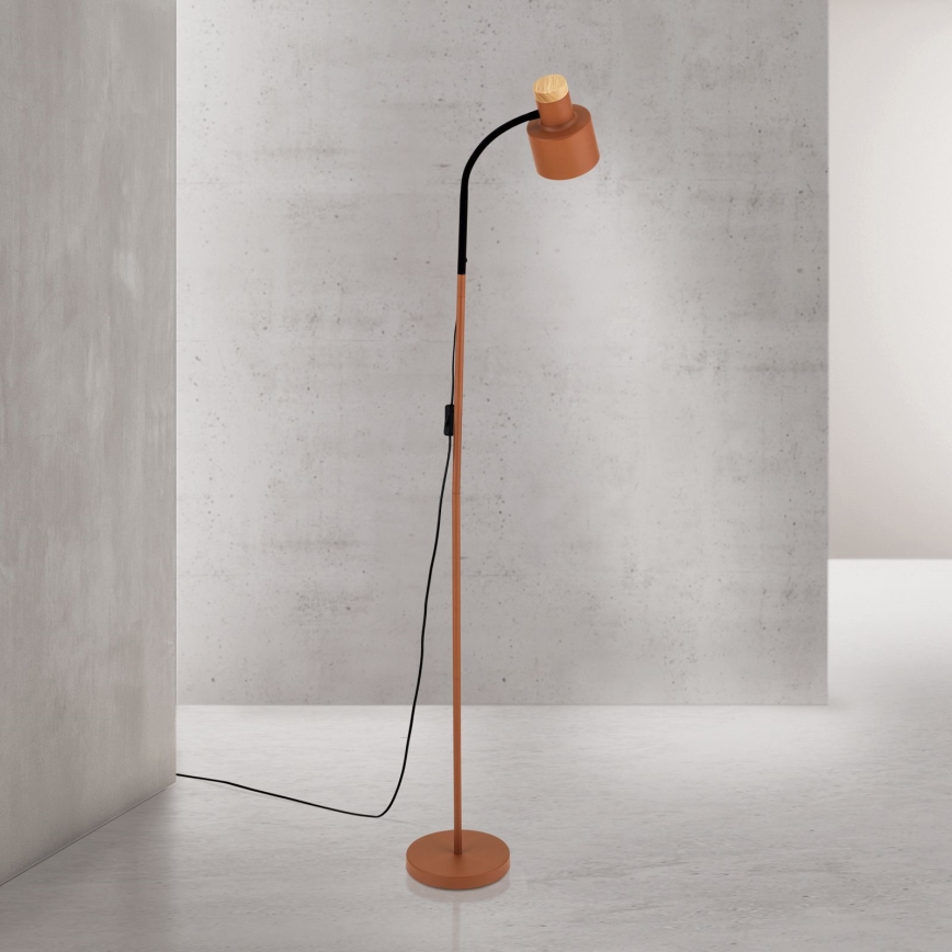 Podna lampa GILI 1xE27/40W/230V ciglasta