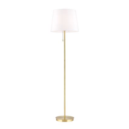 Podna lampa LUDWIG 1xE27/40W/230V bijela/zlatna