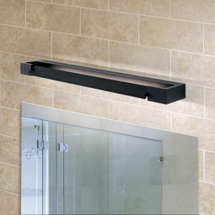 LED Rasvjeta za ogledalo u kupaonici MARILYN LED/18W/230V 60 cm IP44 crna
