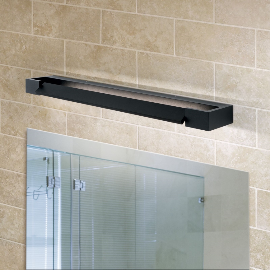 LED Rasvjeta za ogledalo u kupaonici MARILYN LED/18W/230V 60 cm IP44 crna