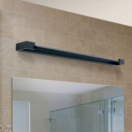 LED kupaonska rasvjeta za ogledalo MARILYN LED/24W/230V 90 cm IP44 crna