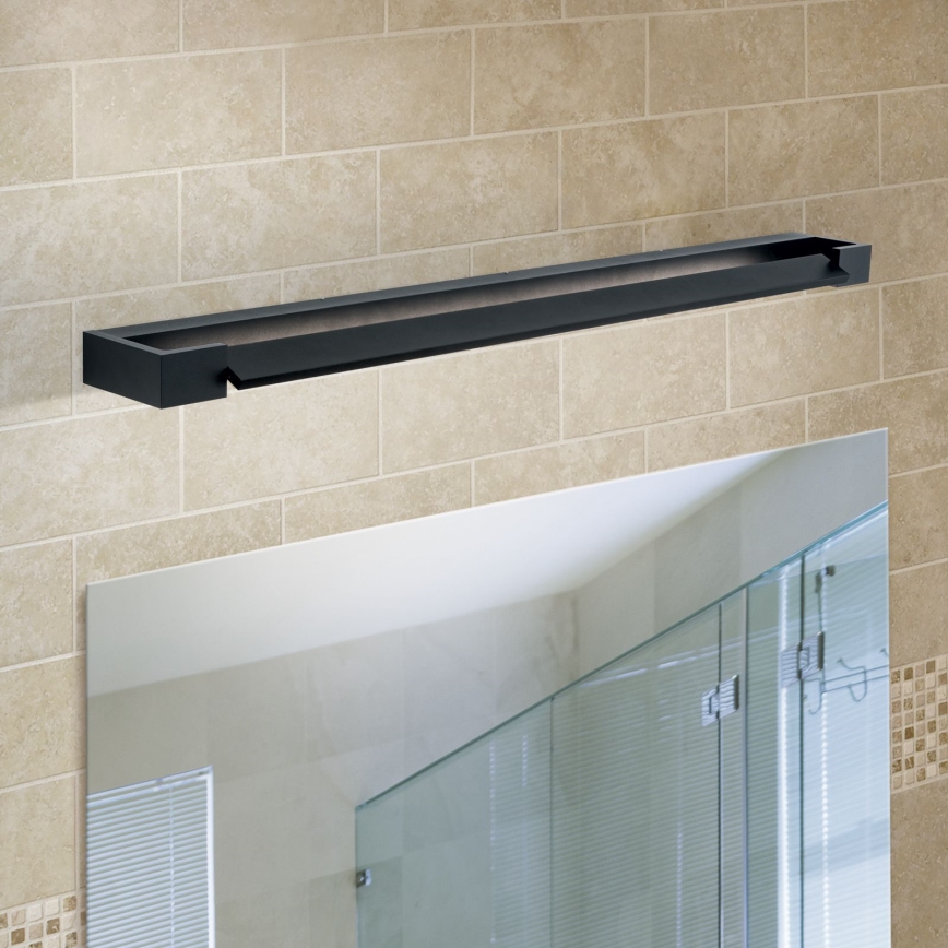 LED Rasvjeta za ogledalo u kupaonici MARILYN LED/24W/230V 90 cm IP44 crna