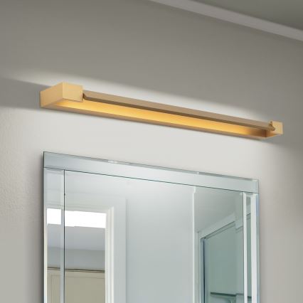 LED Rasvjeta za ogledalo u kupaonici MARILYN LED/24W/230V 90 cm IP44 zlatna