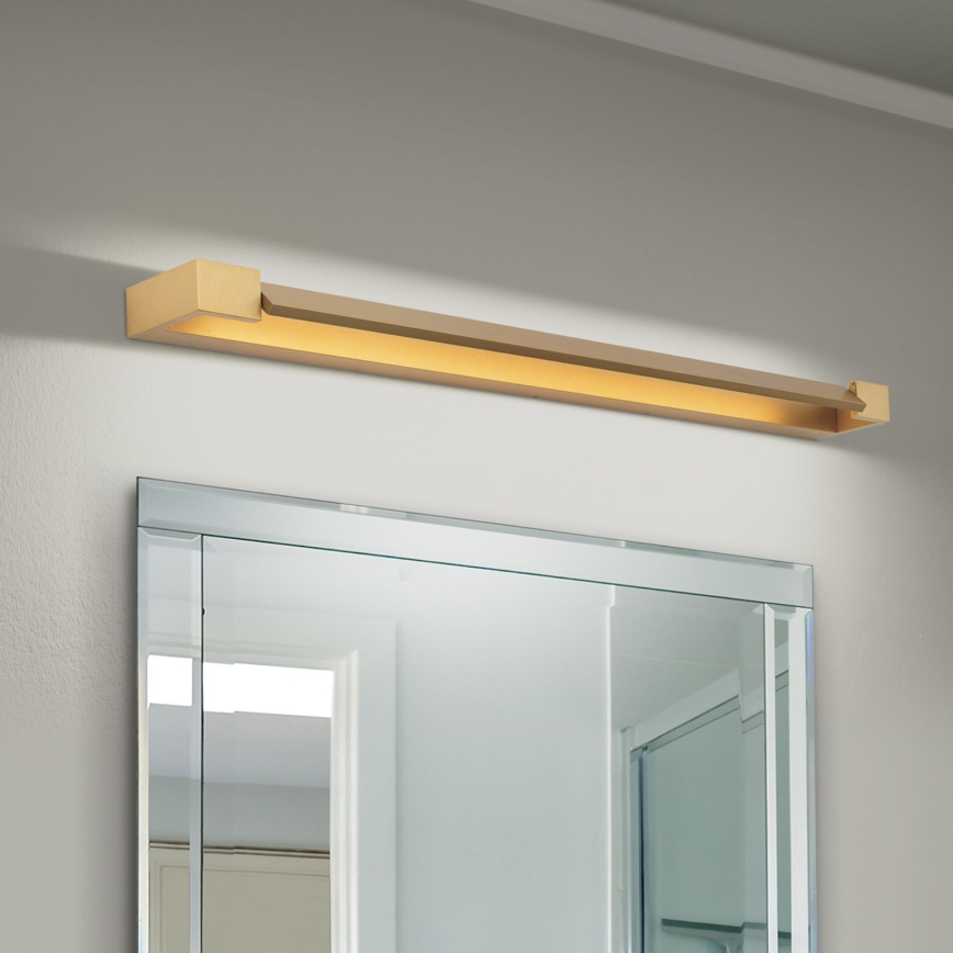 LED Rasvjeta za ogledalo u kupaonici MARILYN LED/24W/230V 90 cm IP44 zlatna