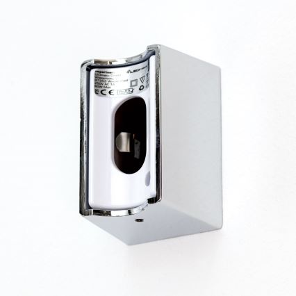 LED Zidna svjetiljka VISAGIST 1xS14d/8W/230V bijela