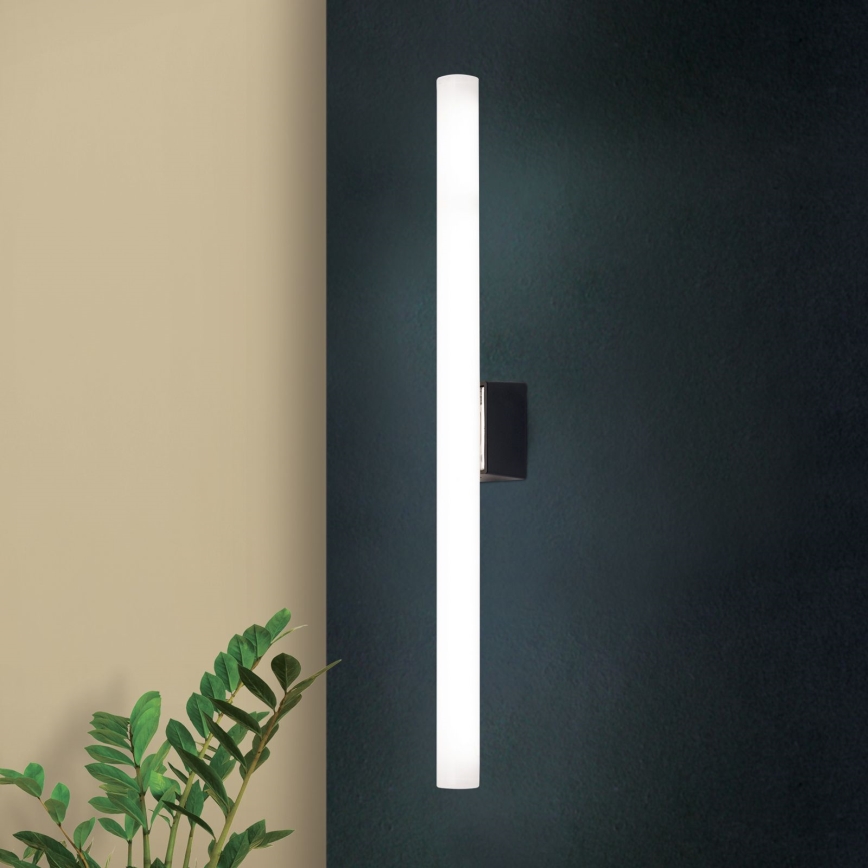 LED Zidna svjetiljka VISAGIST 1xS14d/8W/230V crna