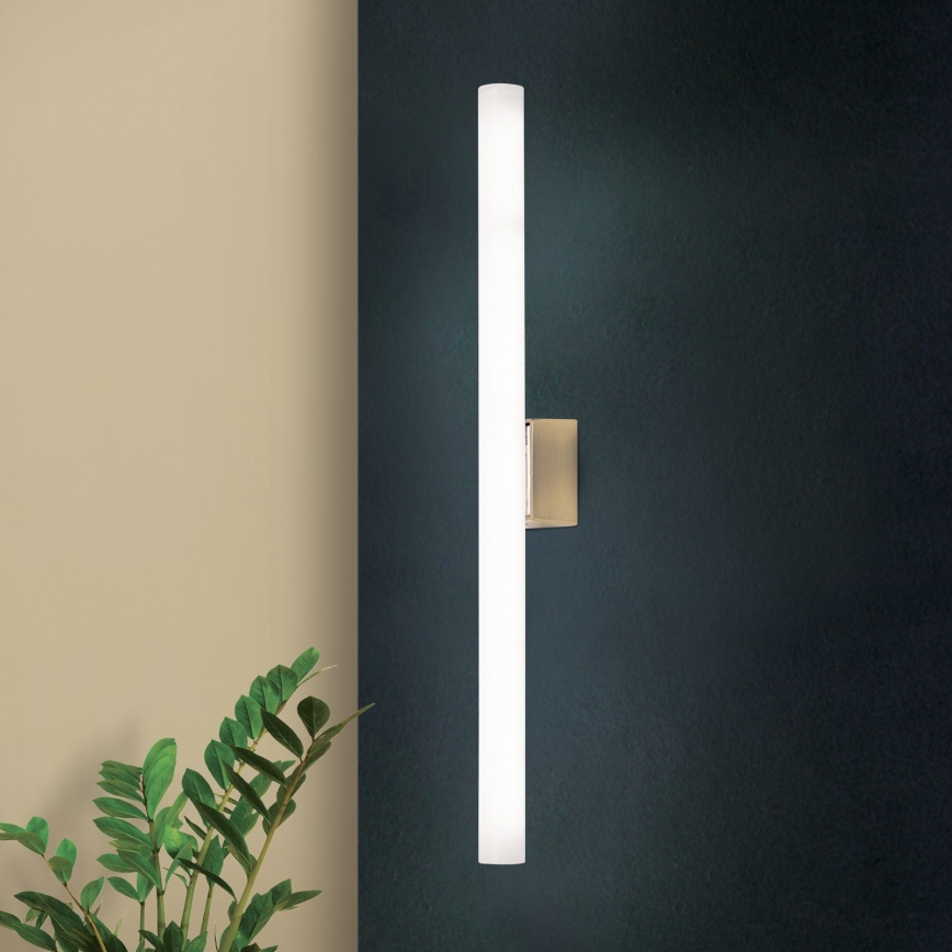 LED Zidna svjetiljka VISAGIST 1xS14d/8W/230V mesing