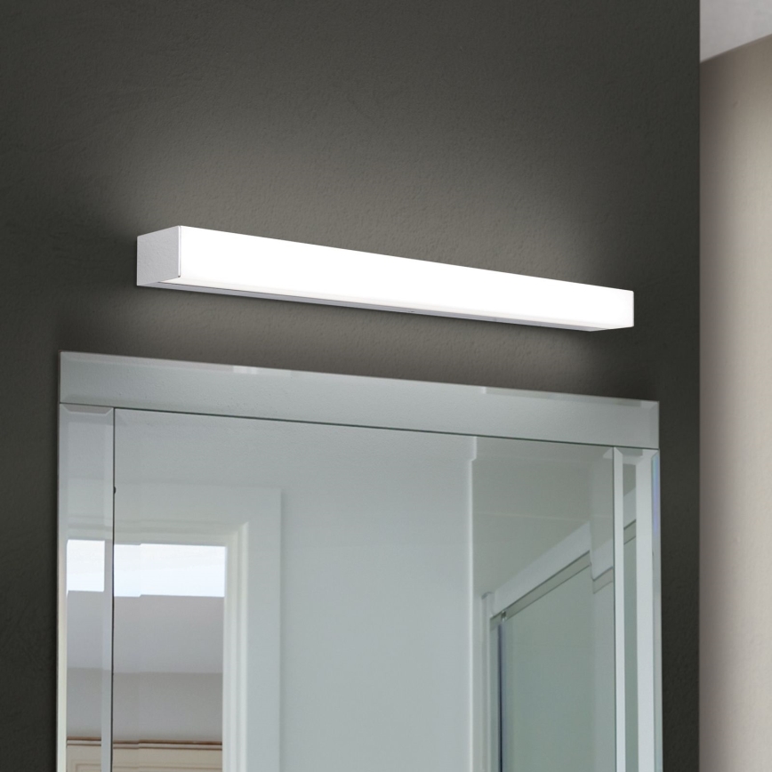 LED Rasvjeta za ogledalo u kupaonici HORIZON LED/12W/230V 3000/4000K 60 cm IP44 srebrna
