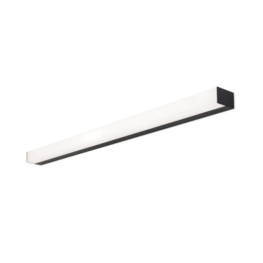 LED Rasvjeta za ogledalo u kupaonici HORIZON LED/18W/230V 3000/4000K 90 cm IP44 crna