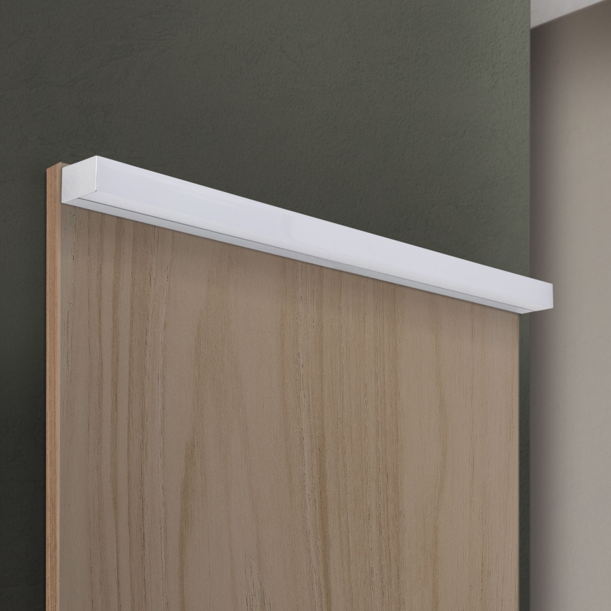 LED Rasvjeta za ogledalo u kupaonici HORIZON LED/18W/230V 3000/4000K 90 cm IP44 srebrna