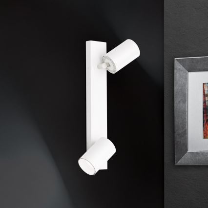 Spot svjetiljka SEAN 2xGU10/13W/230V bijela