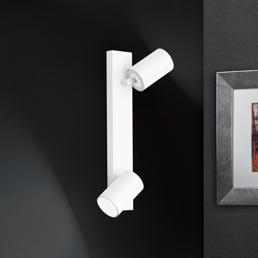 Spot svjetiljka SEAN 2xGU10/13W/230V bijela