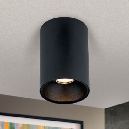 Reflektorska svjetiljka STARLIGHT 1xGU10/50W/230V crna/zlatna