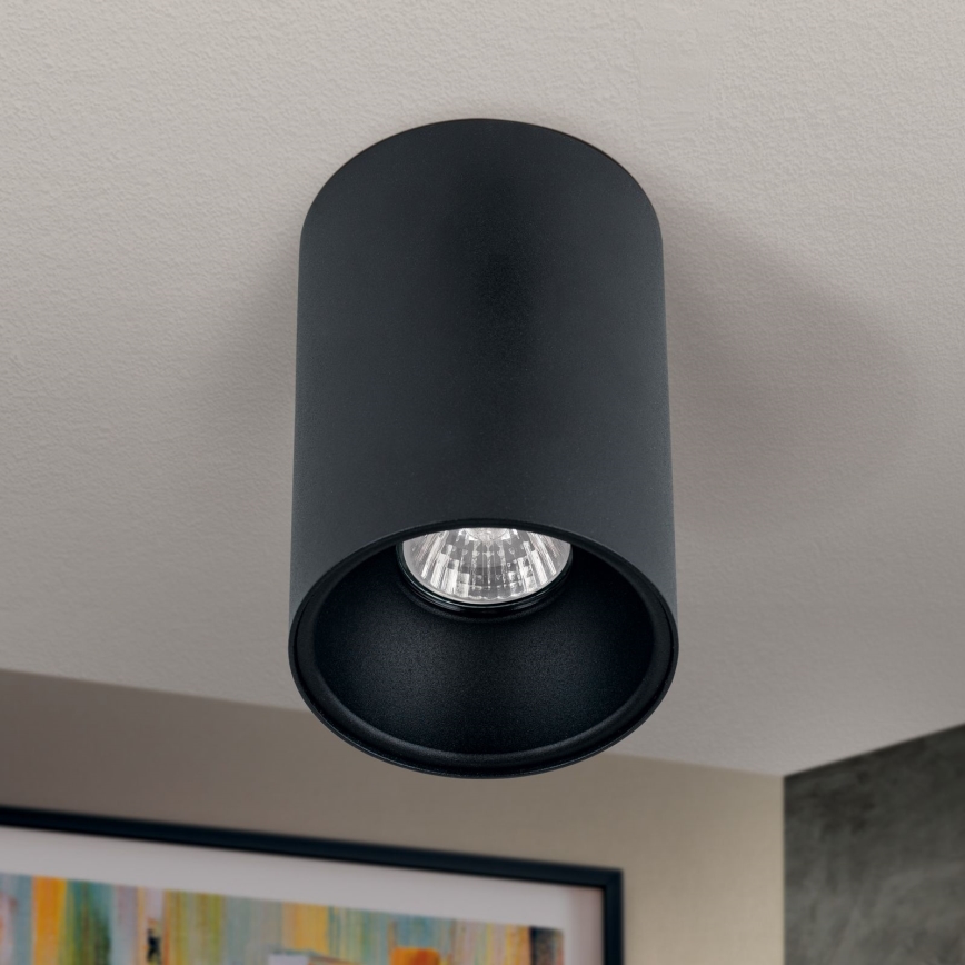 Reflektorska svjetiljka STARLIGHT 1xGU10/50W/230V crna/zlatna