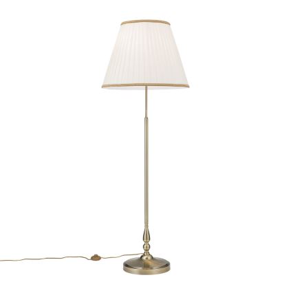 Podna lampa TONIA 2xE27/60W/230V 154 cm bijela/bronca