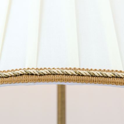 Podna lampa TONIA 2xE27/60W/230V 154 cm bijela/bronca