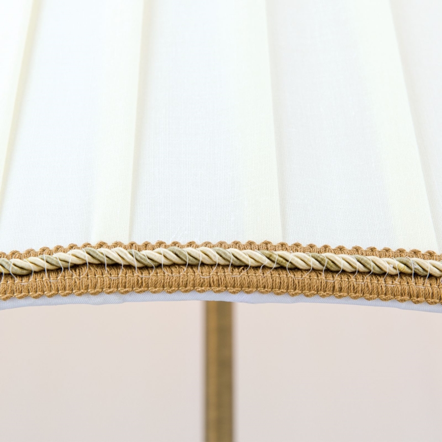 Podna lampa TONIA 2xE27/60W/230V 154 cm bijela/bronca