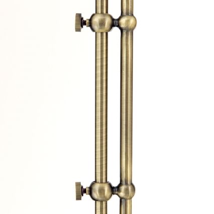 Podna lampa OLD LAMP 1xE27/40W/230V bijela/mesing