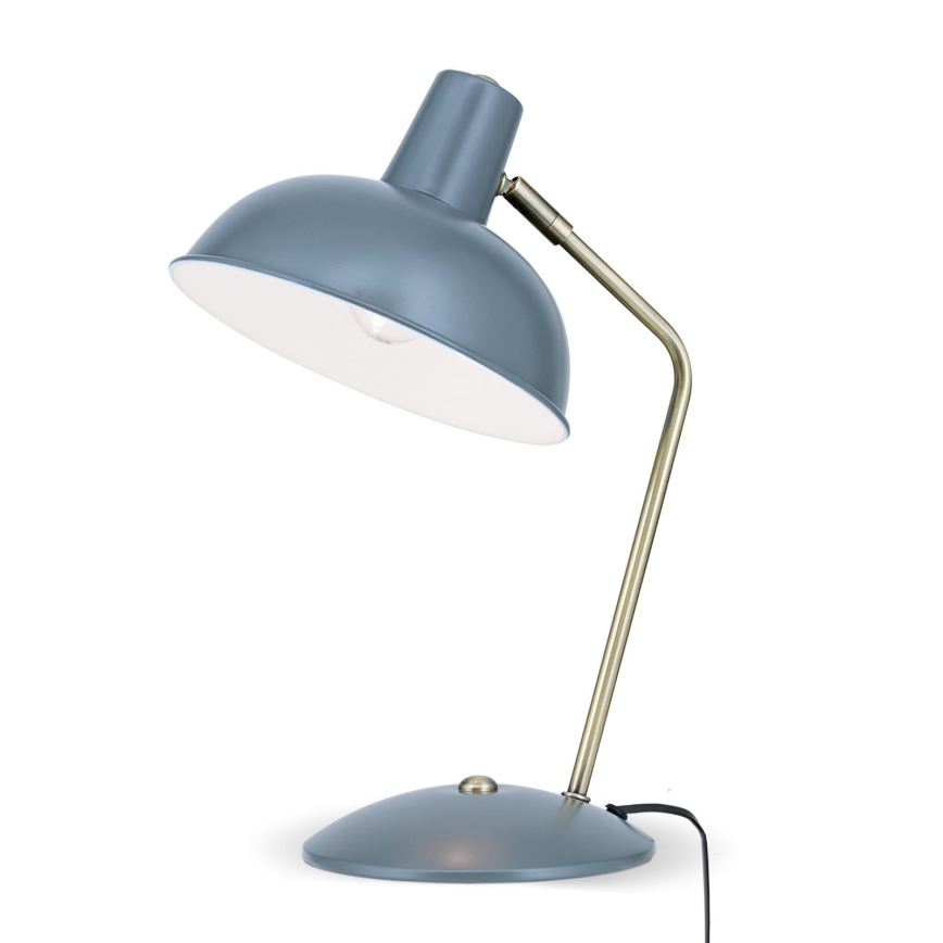 Stolna lampa FEDRA 1xE14/40W/230V siva/mesing