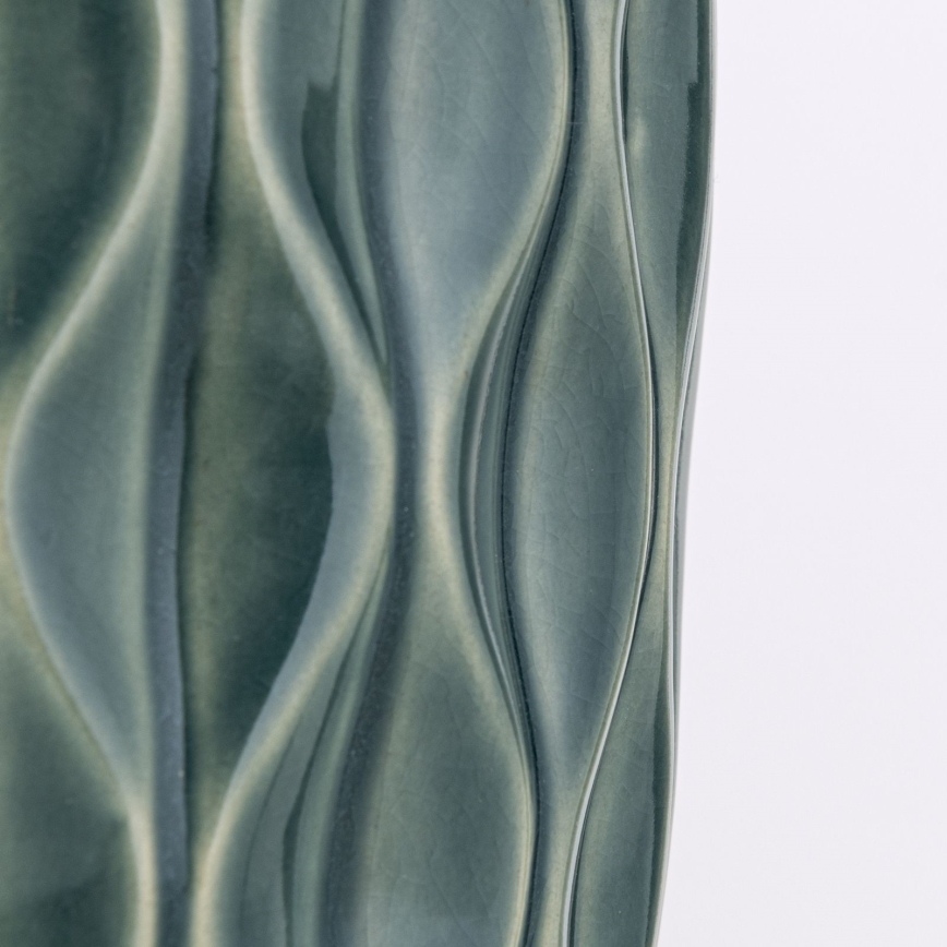 Stolna lampa TORTUGA 1xE27/40W/230V zelena/bijela