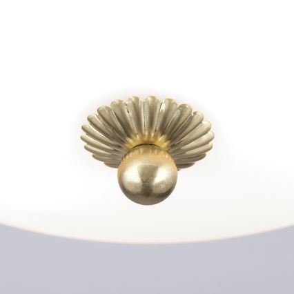 Stropna svjetiljka EMPIRA 2xE27/40W/230V Ø 35,5 cm mesing