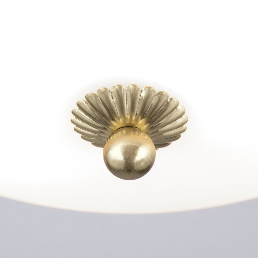 Stropna svjetiljka EMPIRA 2xE27/40W/230V Ø 35,5 cm mesing