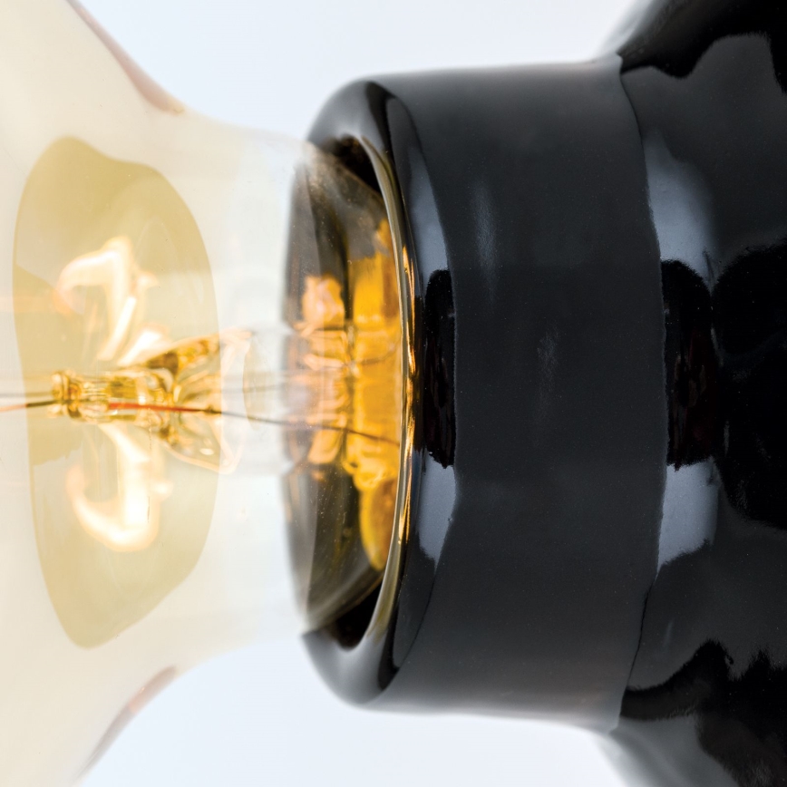 Stropno svjetlo FROST 1xE27/60W/230V crno