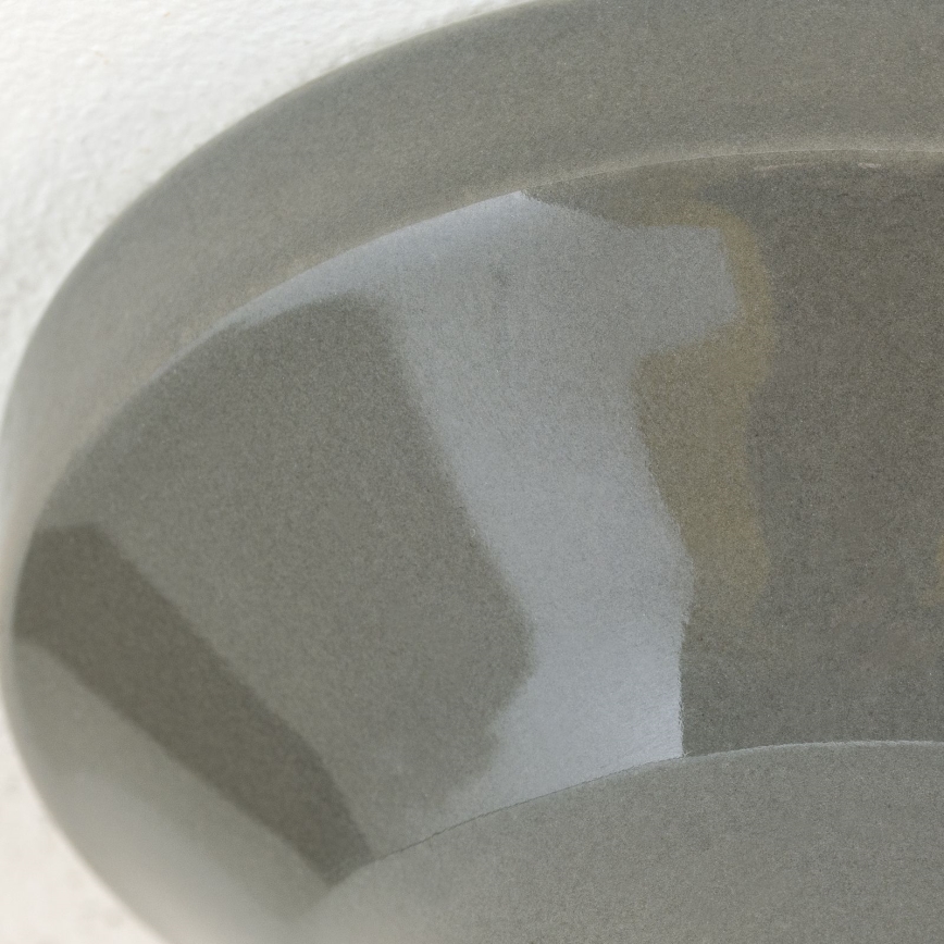 Stropna svjetiljka FROST 1xE27/60W/230V siva