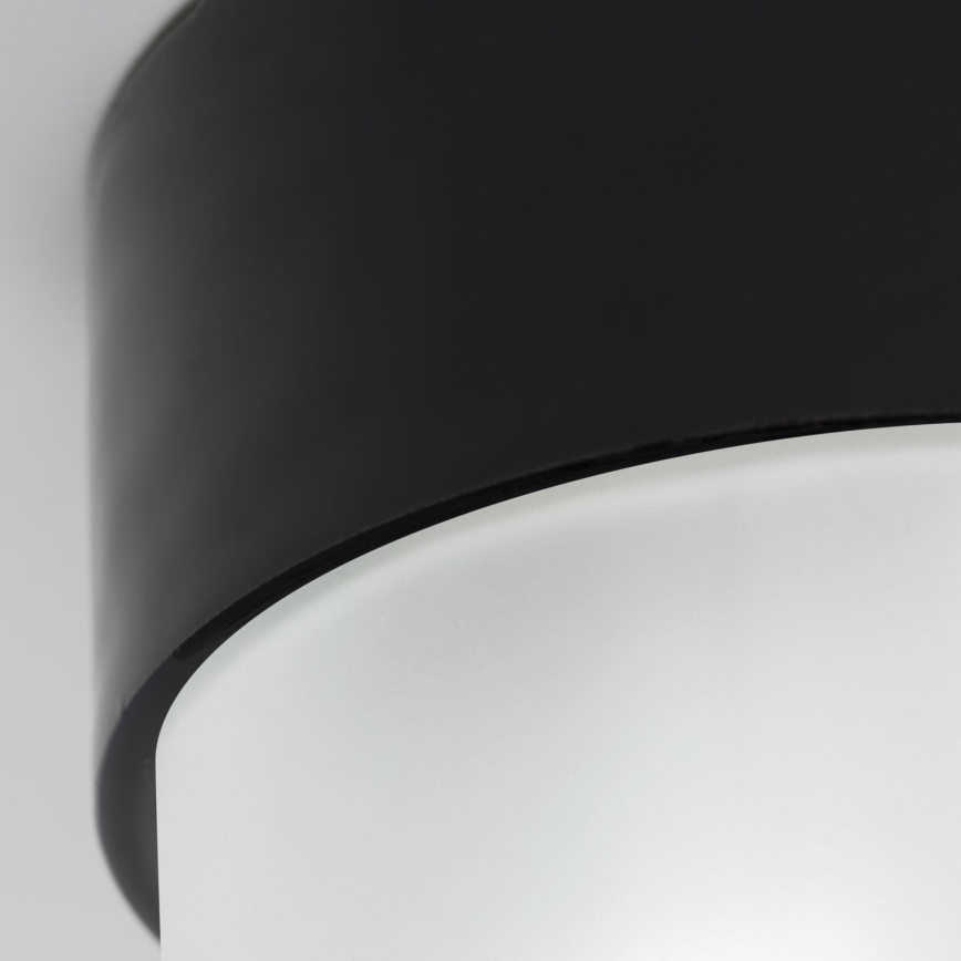 Stropna svjetiljka OSTIA 1xE27/40W/230V, promjer 9,8 cm, crna