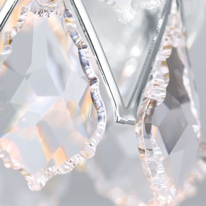 Stropna svjetiljka RITA 1xG9/40W/230V Ø 9 cm sjajni krom