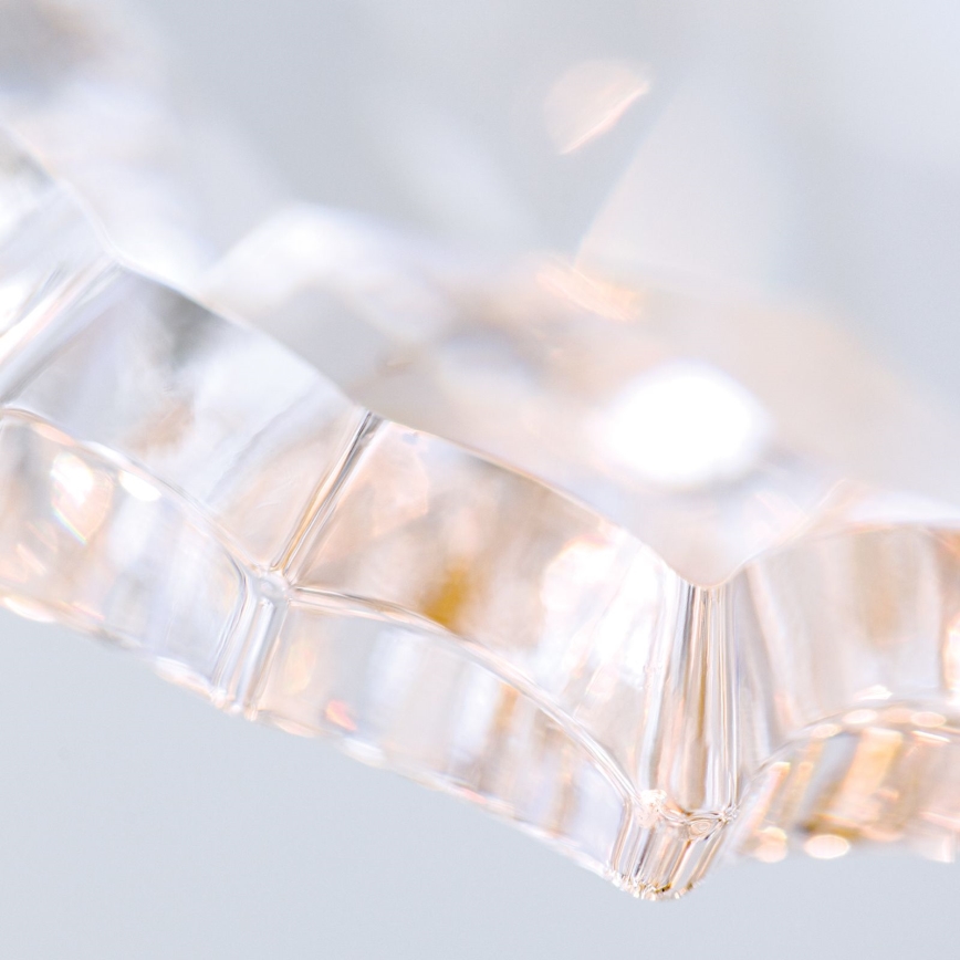 Stropna svjetiljka RITA 1xG9/40W/230V Ø 9 cm sjajni krom