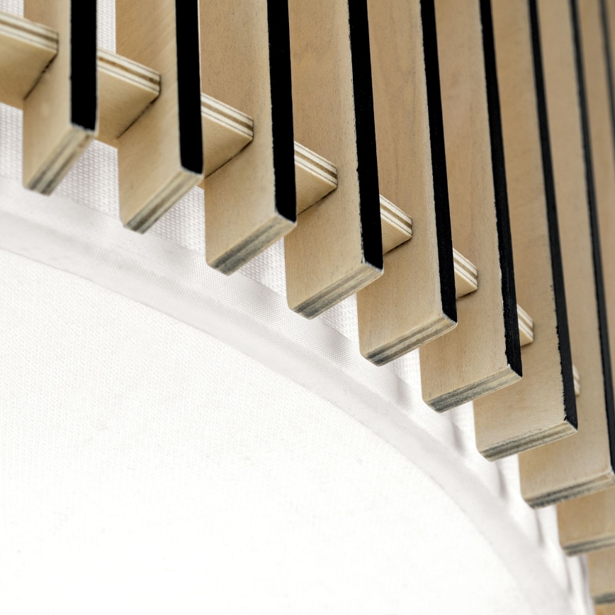 Stropna svjetiljka TARTA 3xE27/40W/230V Ø 50 cm bež