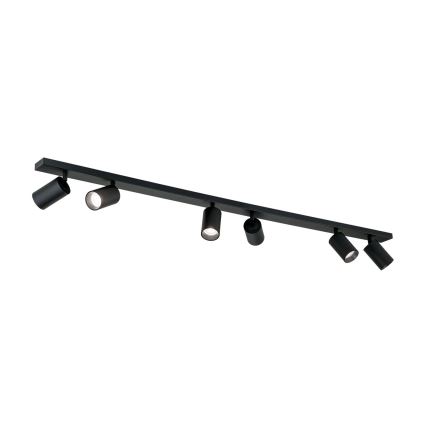 Usmjereno svjetlo SEAN 6xGU10/13W/230V crna