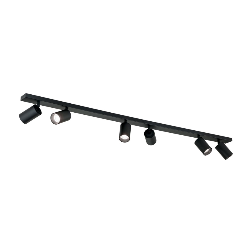 Usmjereno svjetlo SEAN 6xGU10/13W/230V crna