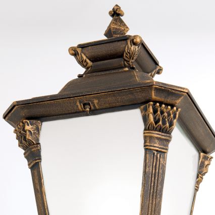 Vanjska lampa AIKO 1xE27/60W/230V 240 cm IP23 bronza/patina