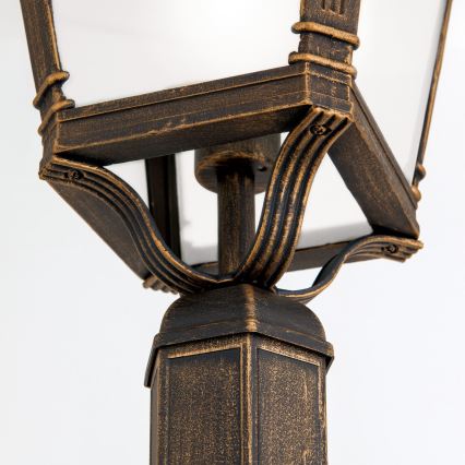 Vanjska lampa AIKO 1xE27/60W/230V 240 cm IP23 bronza/patina