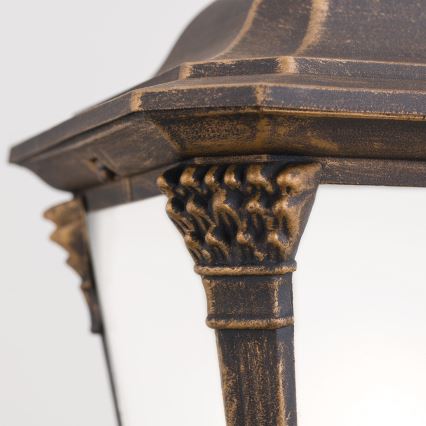 Vanjska svjetiljka AIKO 1xE27/60W/230V 115 cm IP23 bronza/patina