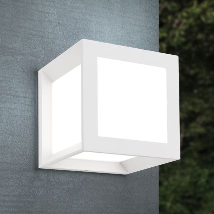 Vanjska svjetiljka HENRY 1xE27/15W/230V 16x16 cm IP44 bijela